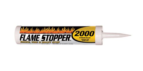 Flame Stopper 2000  Acrylic Latex  Sealant  Red  10 oz. 