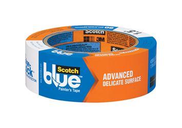 Scotch  1.41 in. W x 60 yd. L Delicate Surface  Painters Tape  Low to Medium Strength  Blue  1 pk 