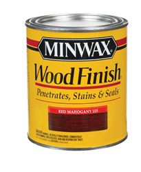 Minwax  Wood Finish  Transparent  Oil-Based  Wood Stain  Red Mahogany  1 qt. 