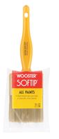 Wooster Softip  2 1/2 in. W Flat  Nylon Polyester  Paint Brush 