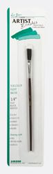 Linzer  1/4 in. W Flat  Black China Bristle  Touch-up Paint Brush 