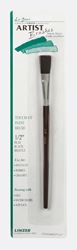 Linzer 1/2 in. W Flat Black China Bristle Touch-Up Paint Brush 