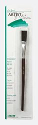 Linzer  3/4 in. W Flat  Black China Bristle  Touch-up Paint Brush 