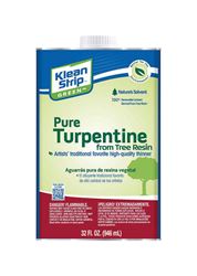 Klean Strip  Green Pure Turpentine  Paint Thinner  32 oz. 