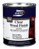 Deft  Clear Wood Finish  Gloss  1 qt. 