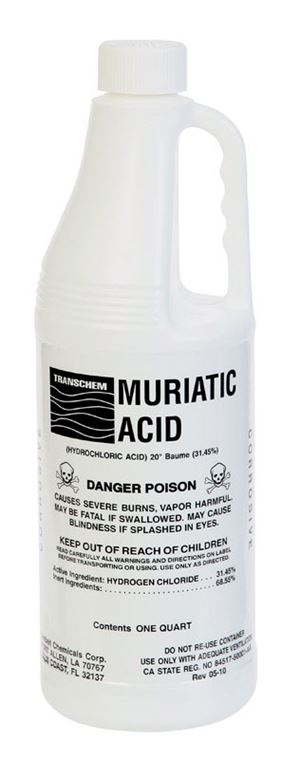 Transchem  1 qt. Muriatic Acid