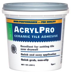 Acrylpro  Ceramic Tile Adhesive  1 qt. 