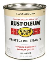 Rust-Oleum  Oil Based  Protective Enamel  Almond  Gloss  1 qt. 