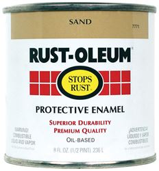 Rust-Oleum Oil Based Protective Enamel Sand Gloss 1/2 pt. 
