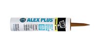 DAP Alex Plus  Acrylic Latex  Caulk  Brown  10.1 oz. 