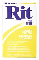 Rit  1-1/8 oz. Gold  For Fabrics as well as wood, Wicker, Paper and Plastic Powder Dye 