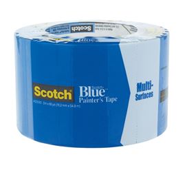 Scotch  2.83 in. W x 60 yd. L General Purpose  Painters Tape  Medium Strength  Blue  1 pk 