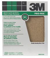 3M  Pro-Pak  Aluminum Oxide  Sandpaper  11 in. L 60 Grit Medium  1 pc. 