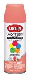 Krylon  ColorMaster  Coral Isle  Gloss  Spray Paint  12 oz. 