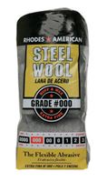 Rhodes American  4 in. W x 8-3/4 in. L Extra Fine  000 Grade Steel Wool 