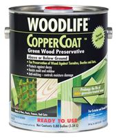 Woodlife  CopperCoat  Water-Based  Wood Preservative  Green  1 gal. 