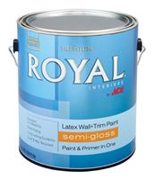 Ace  Royal  Interior  Acrylic Latex  Wall & Trim Paint  Semi-Gloss  1 gal. Neutral Base 