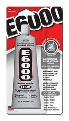 E-6000  Automotive and Industrial Adhesive  3.7 oz. 