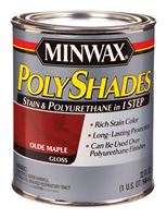 Minwax  PolyShades  Transparent  Polyurethane  Polyurethane Stain  Olde Maple  1 qt. 