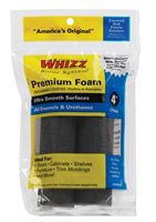 Whizz Premium Foam Paint Roller Cover 4 in. W 2 pk 