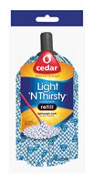O-Cedar  Light N Thirsty  Mop Refill  Cloth  1 pk 
