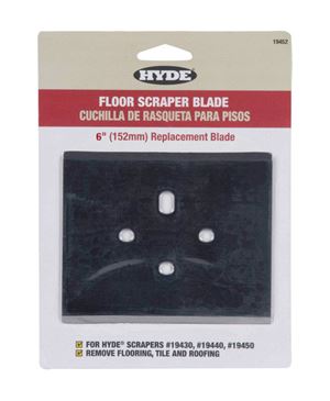 Hyde  6 in. W Floor Scraper  Carbon Steel  Scraper Blade