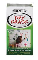 Rust-Oleum  Interior  Latex  Dry Erase Paint Kit  White  Gloss  27 oz. 