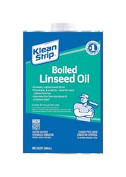 Klean Strip  Oil-Based  Boiled Linseed Oil  Clear  Gloss  1 qt. 