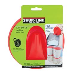 Shur-Line  Plastic  Lid  1 gal. Red 