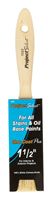 Linzer Project Select  1-1/2 in. W Flat  White Chinese Bristle  Paint Brush 
