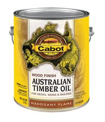 Cabot Transparent Mahogany Flame Oil-Based Natural Oil/Waterborne Hybrid Australian Timber Oil 