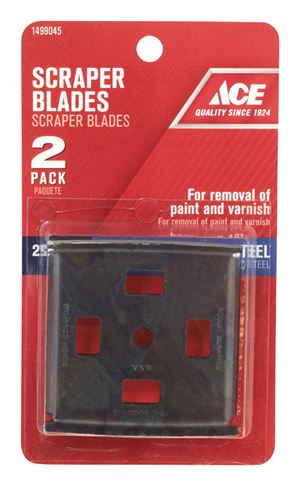 Ace 2-1/2 in. W Tempered Steel 4-Edge Scraper Blade
