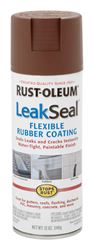Rust-Oleum LeakSeal Rubberized Flexible Rubber Sealant 12 oz. Brown 