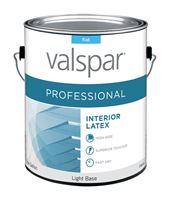 Valspar Contractor Professional Flat Tintable Light Base Acrylic Latex Paint 1 gal. 