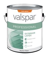 Valspar  Contractor Professional  Exterior  Acrylic Latex  Paint  Semi-Gloss  1 gal. Neutral Base 