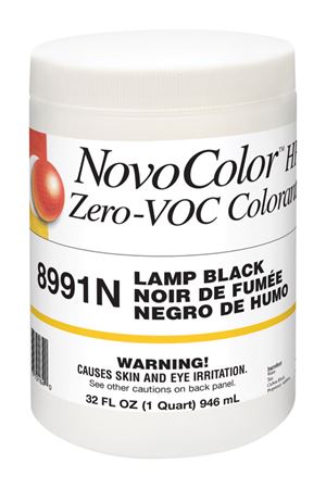 NovoColor HP  B Lamp Black  Paint Colorant  1 qt.
