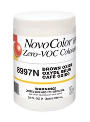 NovoColor HP I Brown Oxide Paint Colorant 1 qt. 