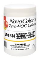 NovoColor HP  TT Medium Yellow  Paint Colorant  1 qt. 