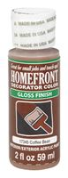 Homefront  Decorator Color  Interior/Exterior  Acrylic Latex  Paint  Coffee Bean  Gloss  2 oz. 