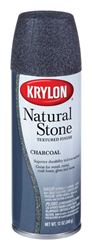 Krylon Charcoal Textured Natural Stone Spray Paint 12 oz. 