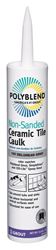Polyblend  Non-Sanded  Tile Caulk  Delorean Grey  10.5 oz. 