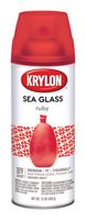 Krylon Semi-Tranlucent Ruby Low Sea Glass Spray 12 oz. 
