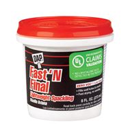 DAP Fast N Final Ready to Use White Lightweight Spackling Compound 0.5 pt. 