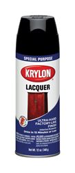 Krylon  Black  Gloss  Lacquer Spray  12 oz. 