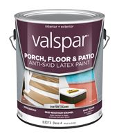 Valspar  Anti-Skid  Interior/Exterior  Latex  Porch & Floor Paint  Tintable  Flat  1 gal. Base 4 