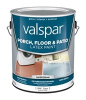 Valspar  Interior/Exterior  Latex  Porch & Floor Paint  Tintable  Gloss  1 gal. Base 2 