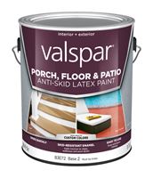 Valspar  Anti-Skid  Interior/Exterior  Latex  Porch & Floor Paint  Tintable  Flat  1 gal. Base 2 