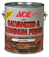 Ace  Latex  Interior and Exterior  Galvanized & Aluminum Primer  1 gal. White 