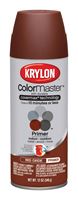 Krylon ColorMaster  Interior and Exterior  Primer  12 oz. Red  Smooth 