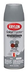 Krylon ColorMaster  Interior and Exterior  Primer  12 oz. Grey  Smooth 